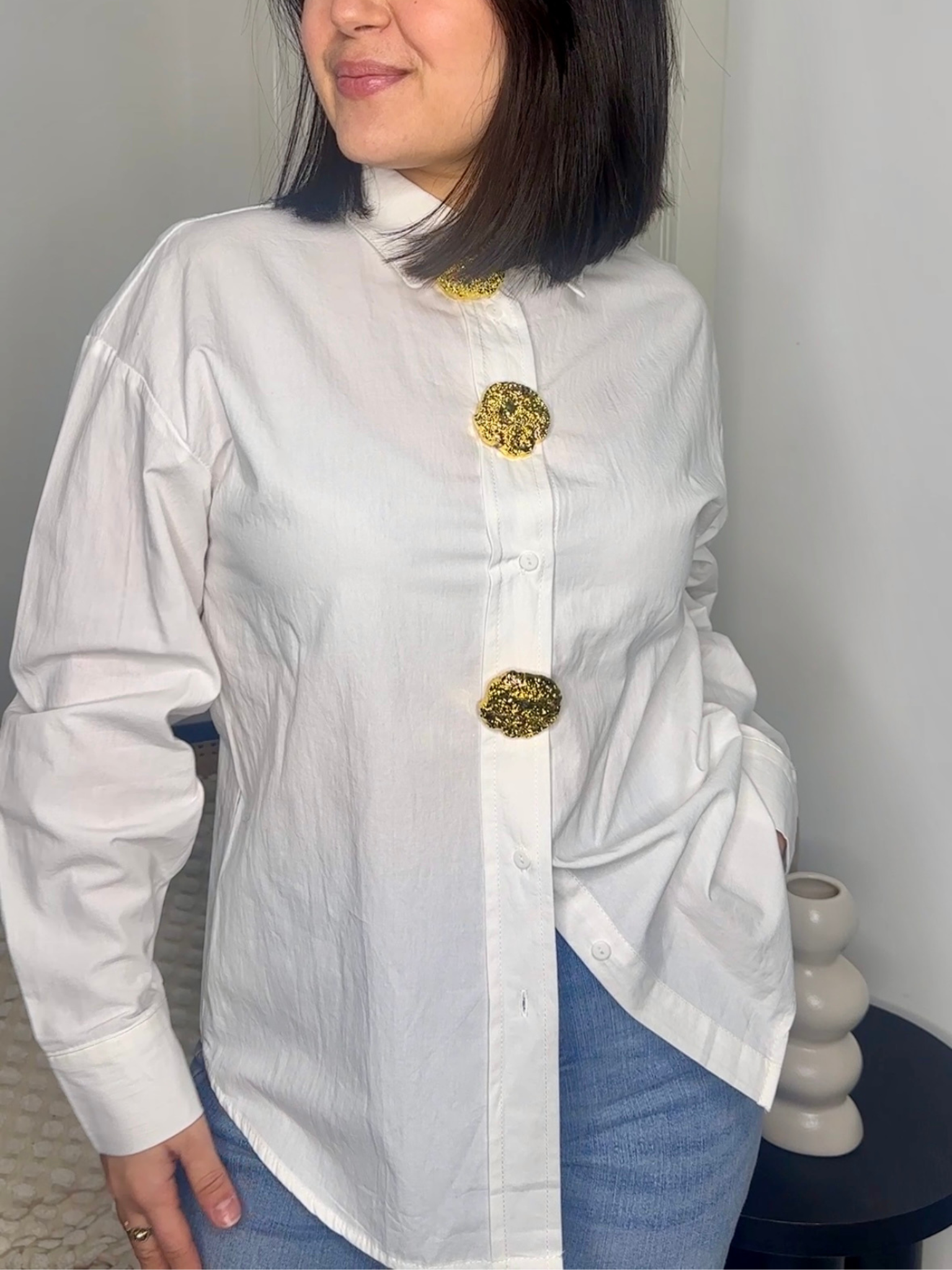 Chemise à boutons ALBA